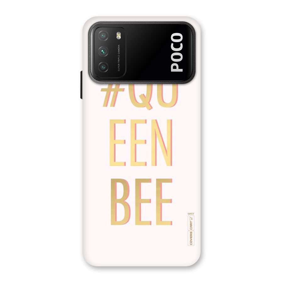 Queen Bee Back Case for Poco M3