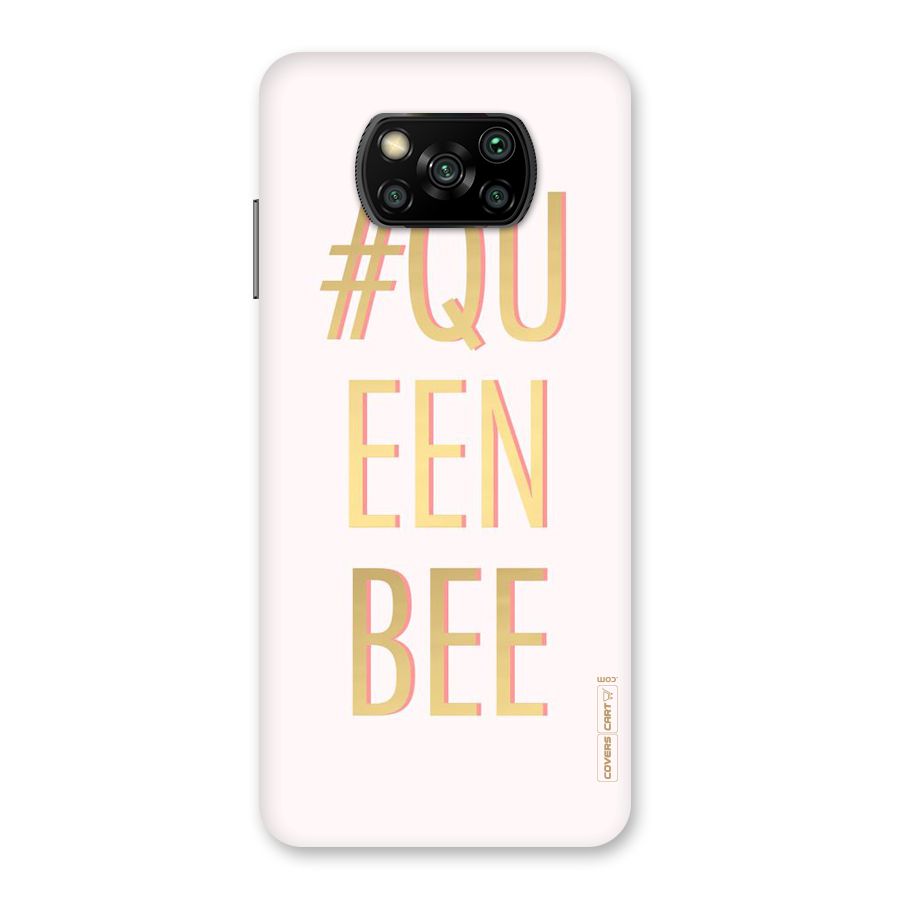 Queen Bee Back Case for Poco X3
