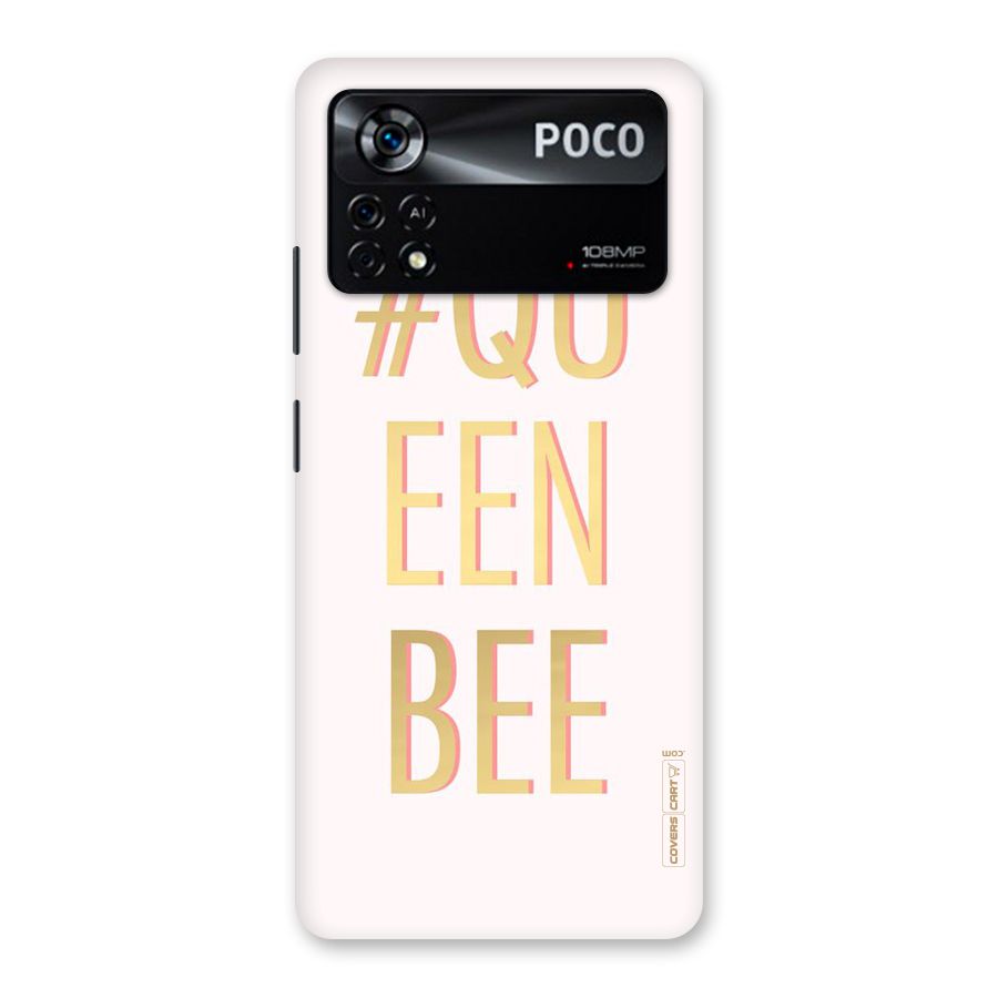 Queen Bee Back Case for Poco X4 Pro 5G