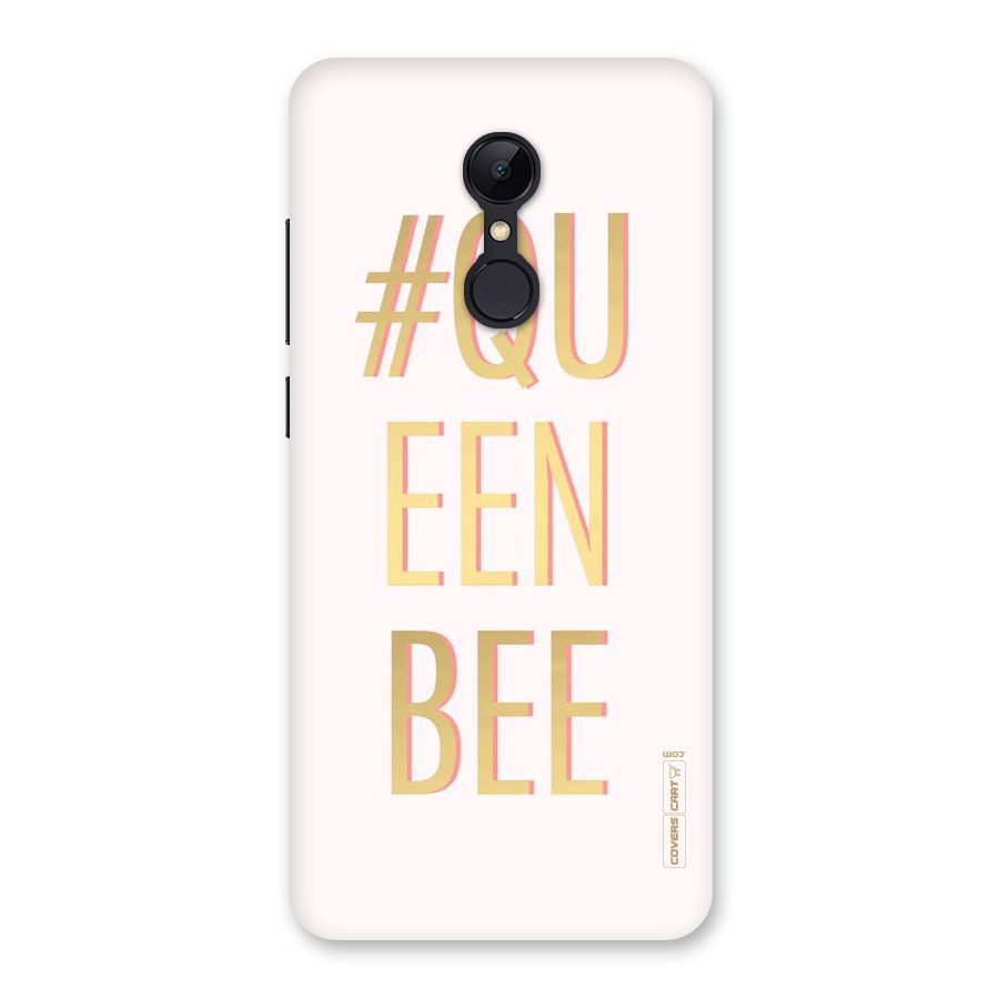 Queen Bee Back Case for Redmi 5