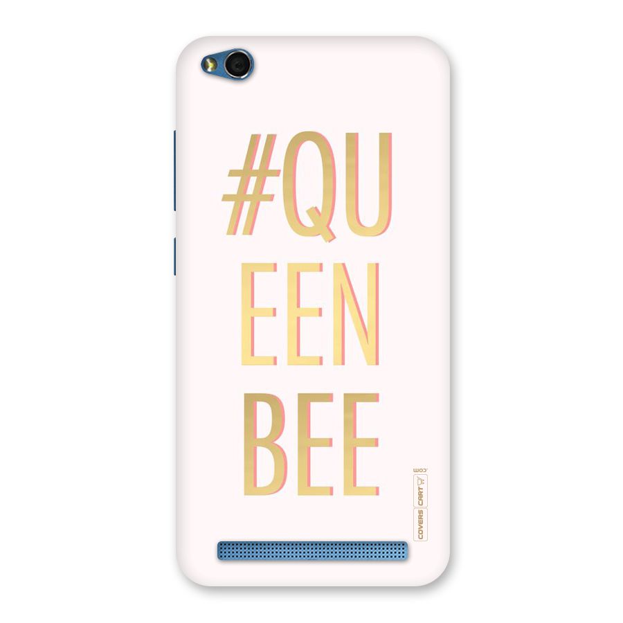 Queen Bee Back Case for Redmi 5A