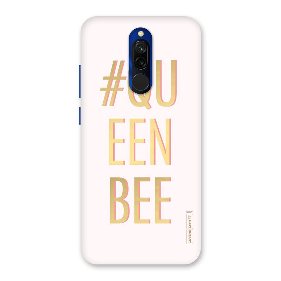 Queen Bee Back Case for Redmi 8