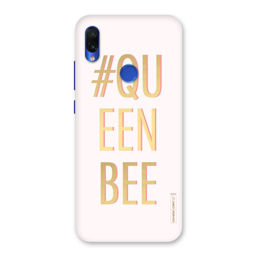 Queen Bee Back Case for Redmi Note 7S