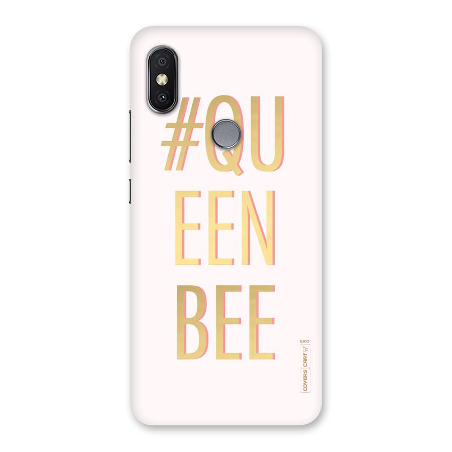 Queen Bee Back Case for Redmi Y2