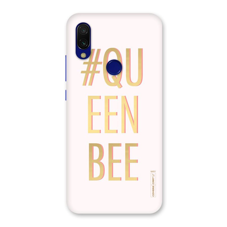 Queen Bee Back Case for Redmi Y3