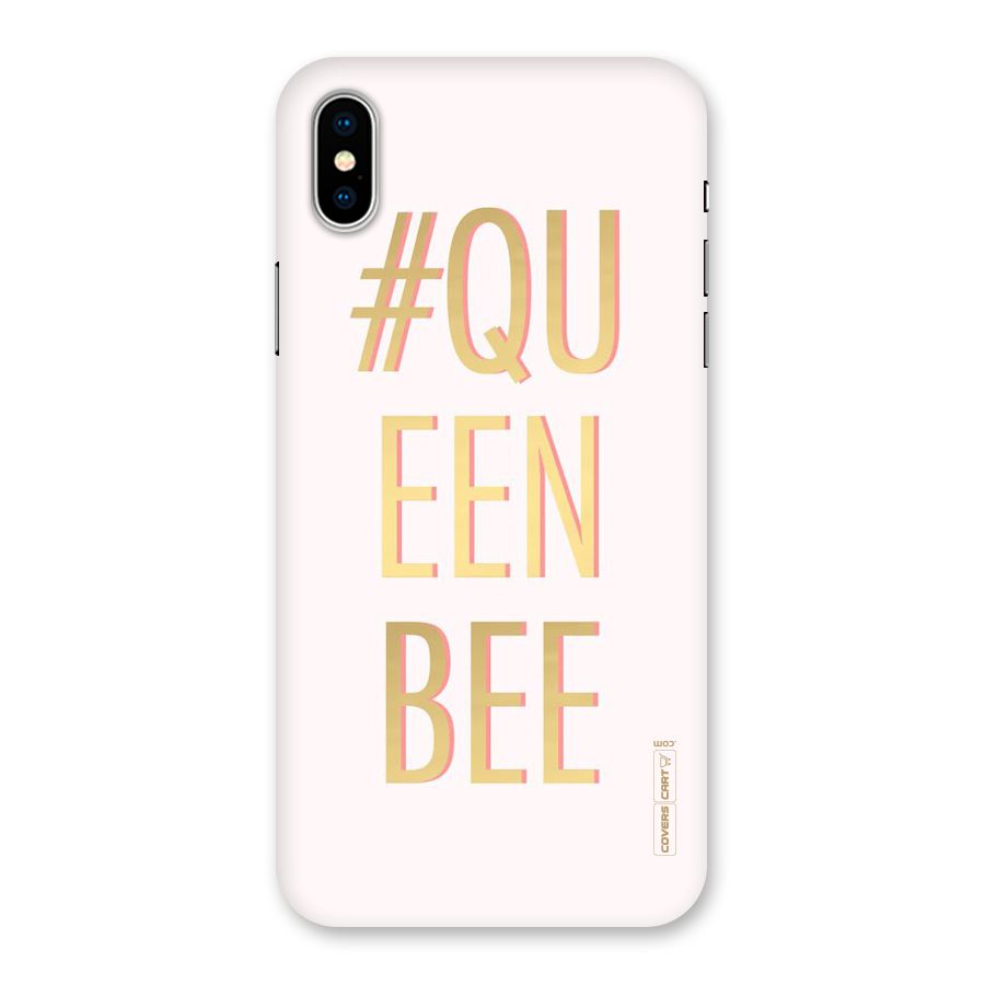 Queen Bee Back Case for iPhone XS