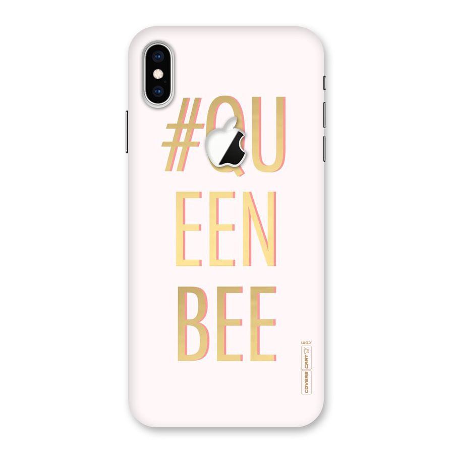 Queen Bee Back Case for iPhone XS Max Apple Cut