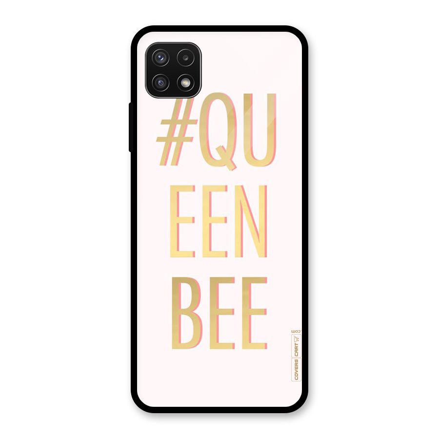 Queen Bee Glass Back Case for Galaxy A22 5G
