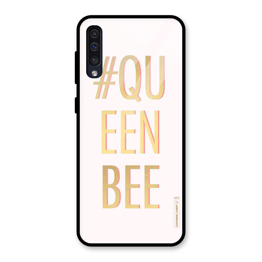 Queen Bee Glass Back Case for Galaxy A30s