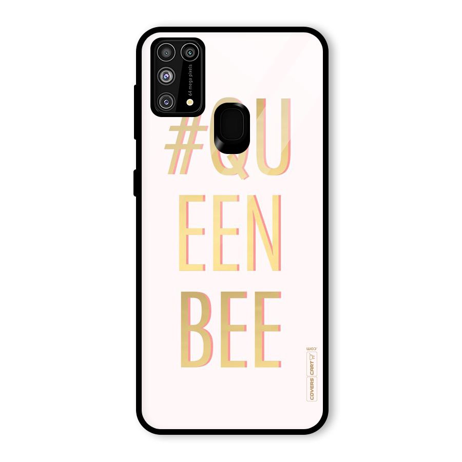 Queen Bee Glass Back Case for Galaxy F41