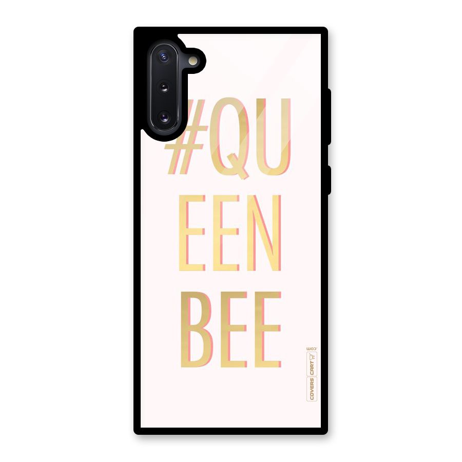Queen Bee Glass Back Case for Galaxy Note 10
