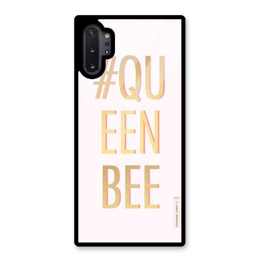 Queen Bee Glass Back Case for Galaxy Note 10 Plus
