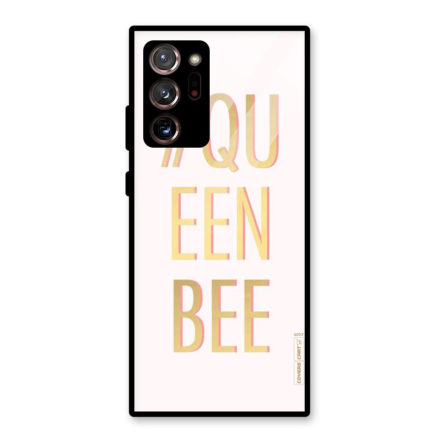 Queen Bee Glass Back Case for Galaxy Note 20 Ultra