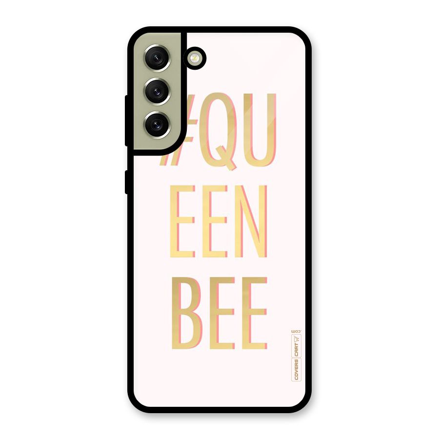Queen Bee Glass Back Case for Galaxy S21 FE 5G