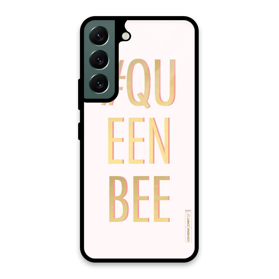 Queen Bee Glass Back Case for Galaxy S22 5G