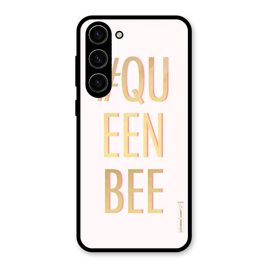 Queen Bee Glass Back Case for Galaxy S23 Plus