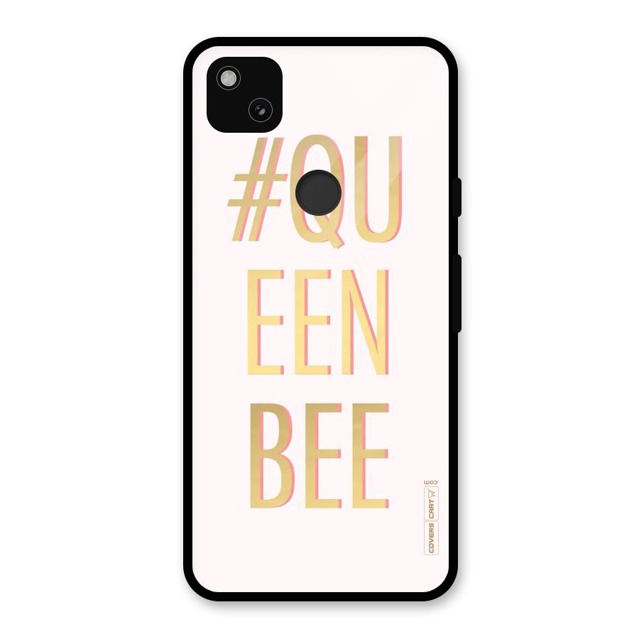 Queen Bee Glass Back Case for Google Pixel 4a