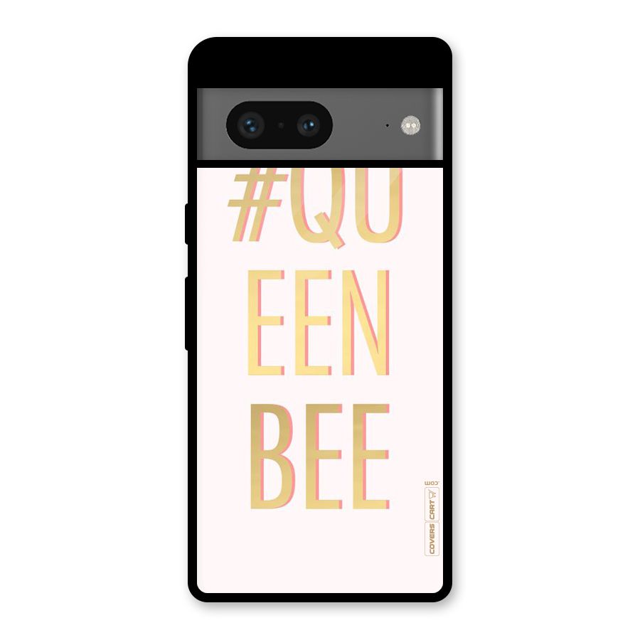 Queen Bee Glass Back Case for Google Pixel 7