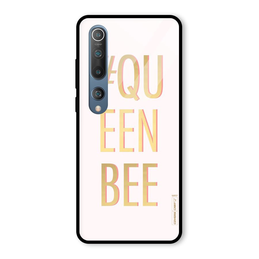 Queen Bee Glass Back Case for Mi 10