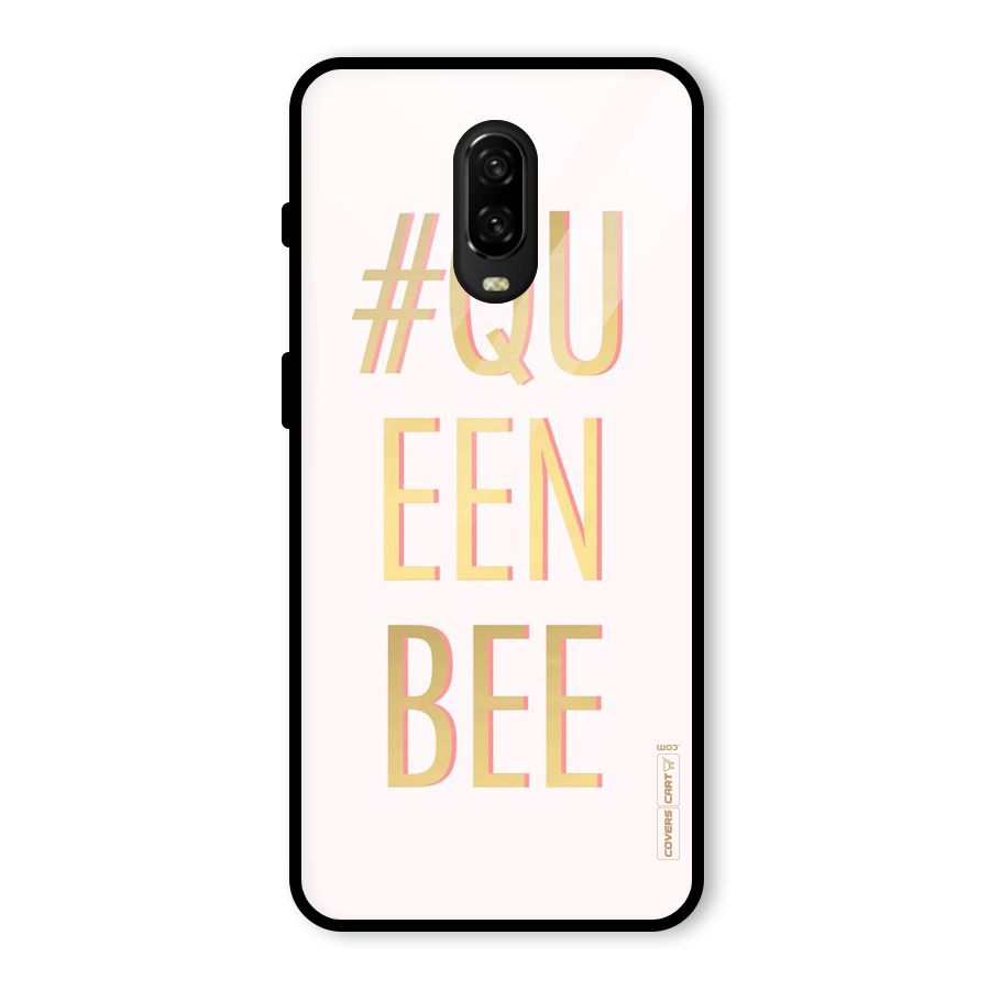 Queen Bee Glass Back Case for OnePlus 6T
