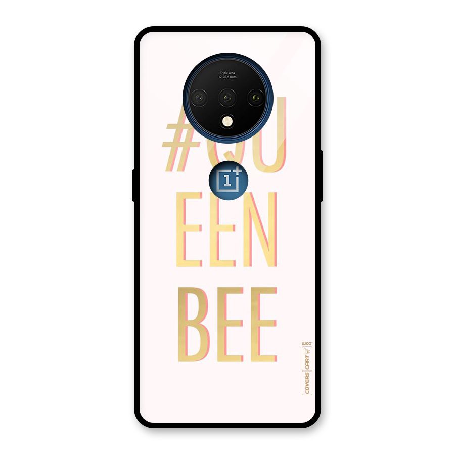 Queen Bee Glass Back Case for OnePlus 7T