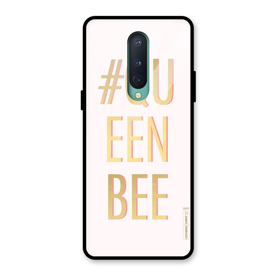 Queen Bee Glass Back Case for OnePlus 8