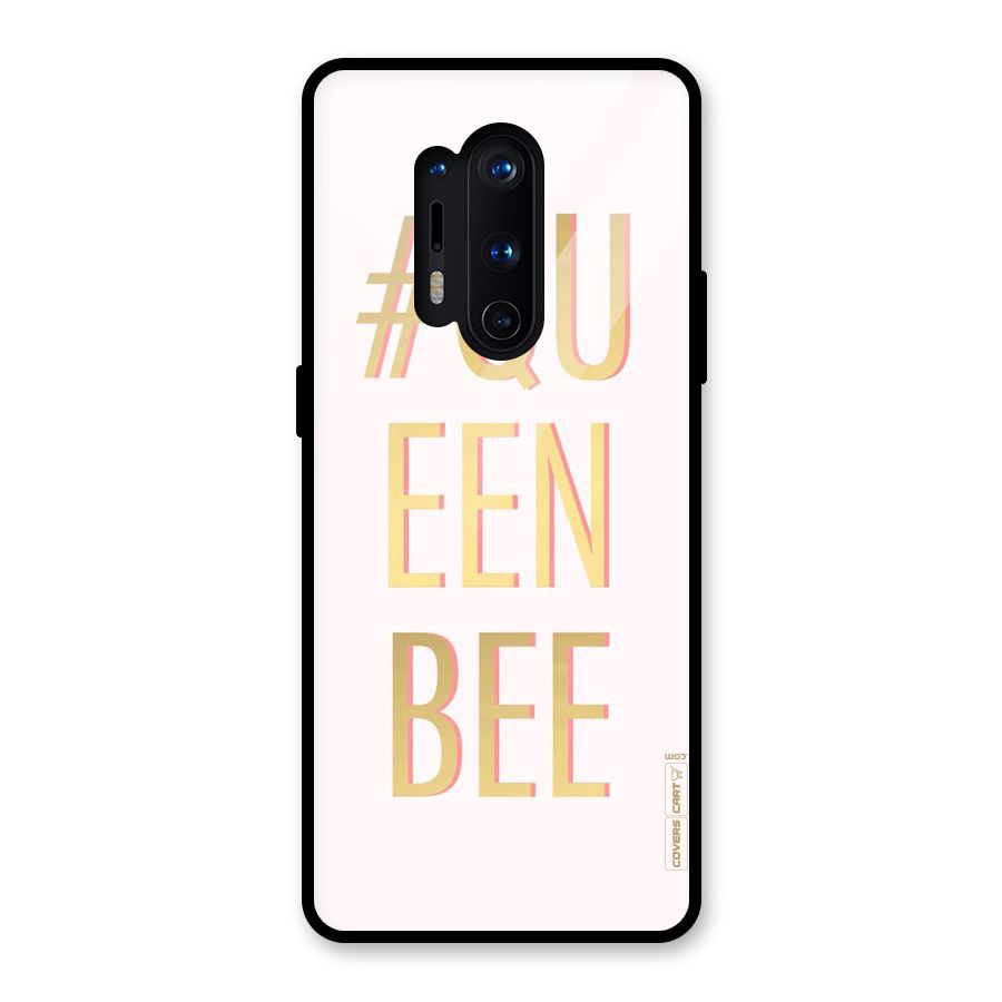 Queen Bee Glass Back Case for OnePlus 8 Pro