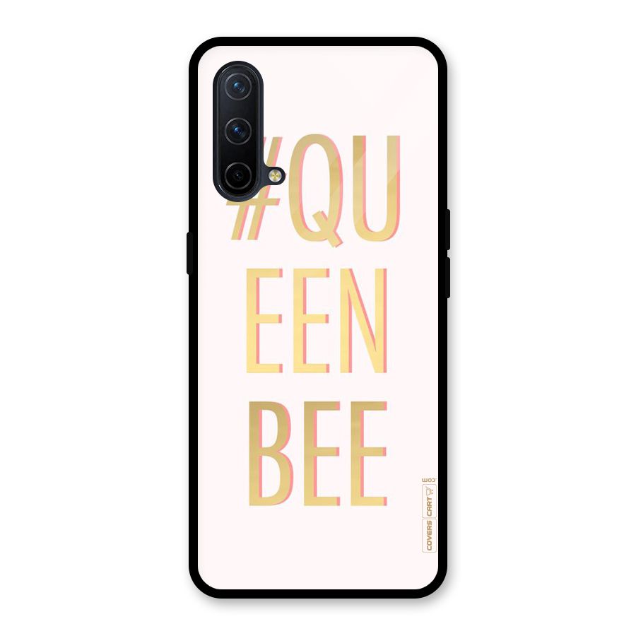 Queen Bee Glass Back Case for OnePlus Nord CE 5G