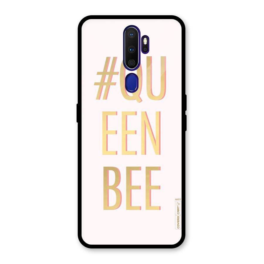 Queen Bee Glass Back Case for Oppo A9 (2020)