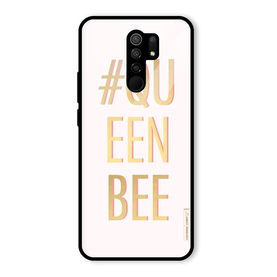 Queen Bee Glass Back Case for Poco M2