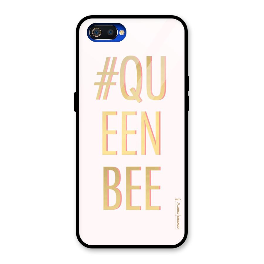 Queen Bee Glass Back Case for Realme C2