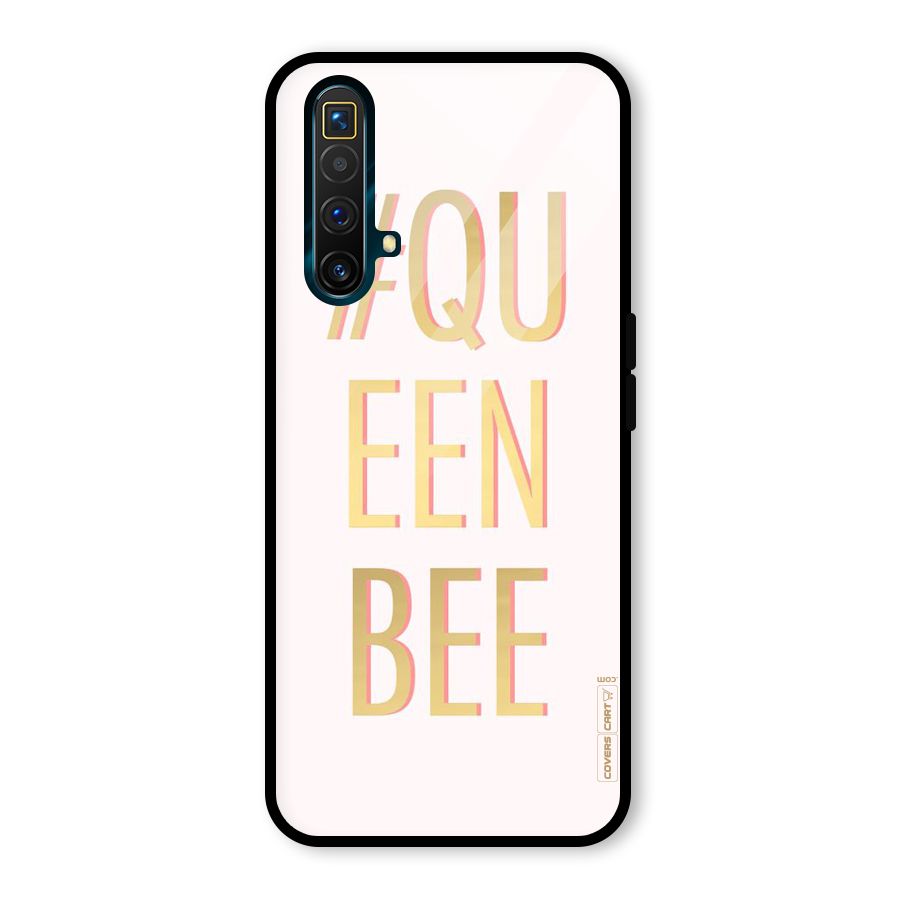 Queen Bee Glass Back Case for Realme X3