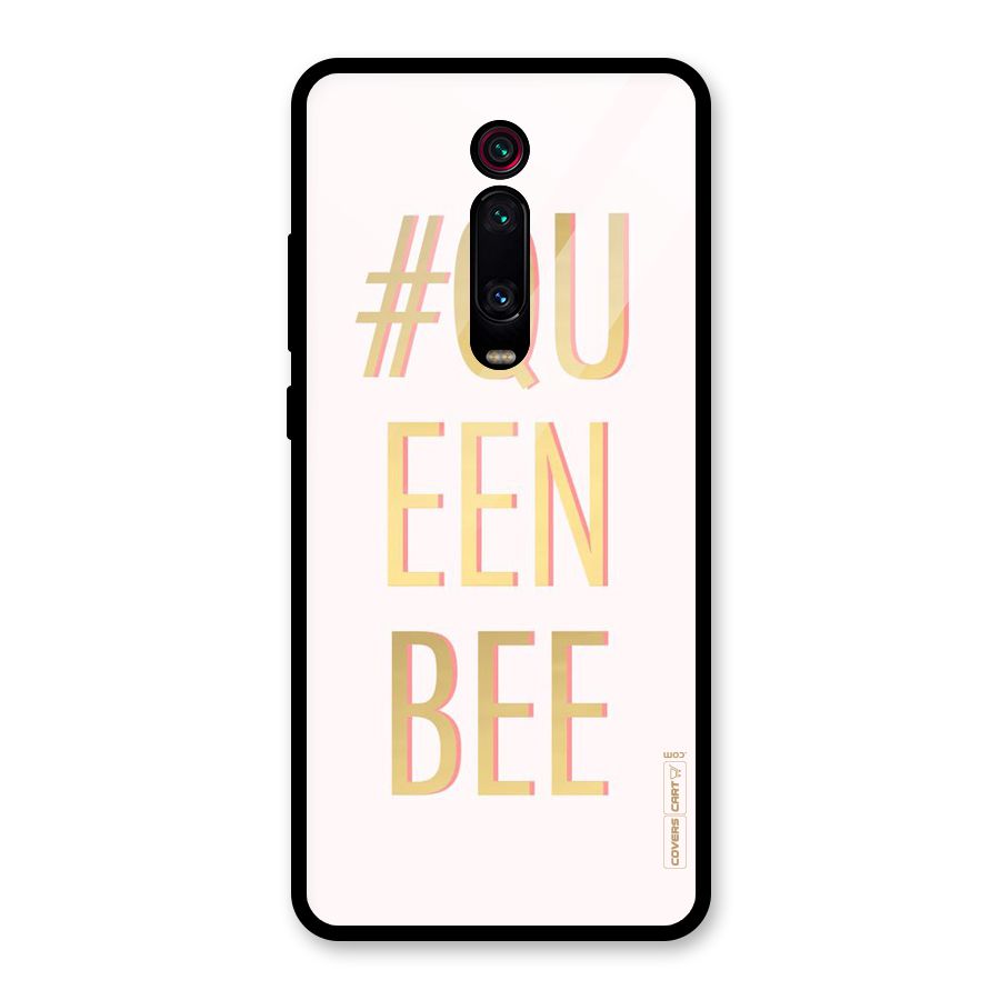 Queen Bee Glass Back Case for Redmi K20 Pro