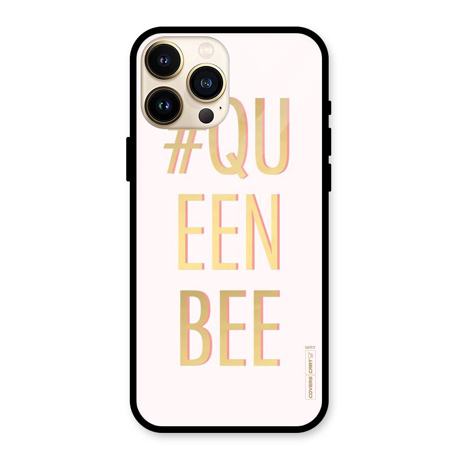 Queen Bee Glass Back Case for iPhone 13 Pro Max