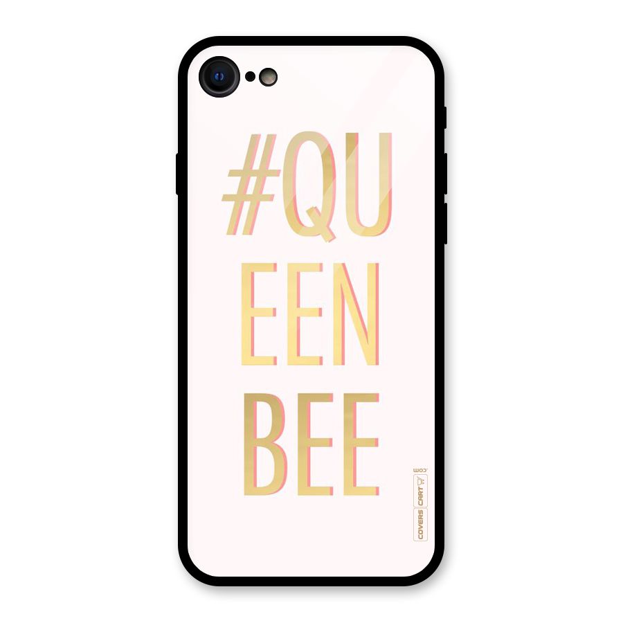 Queen Bee Glass Back Case for iPhone SE 2022