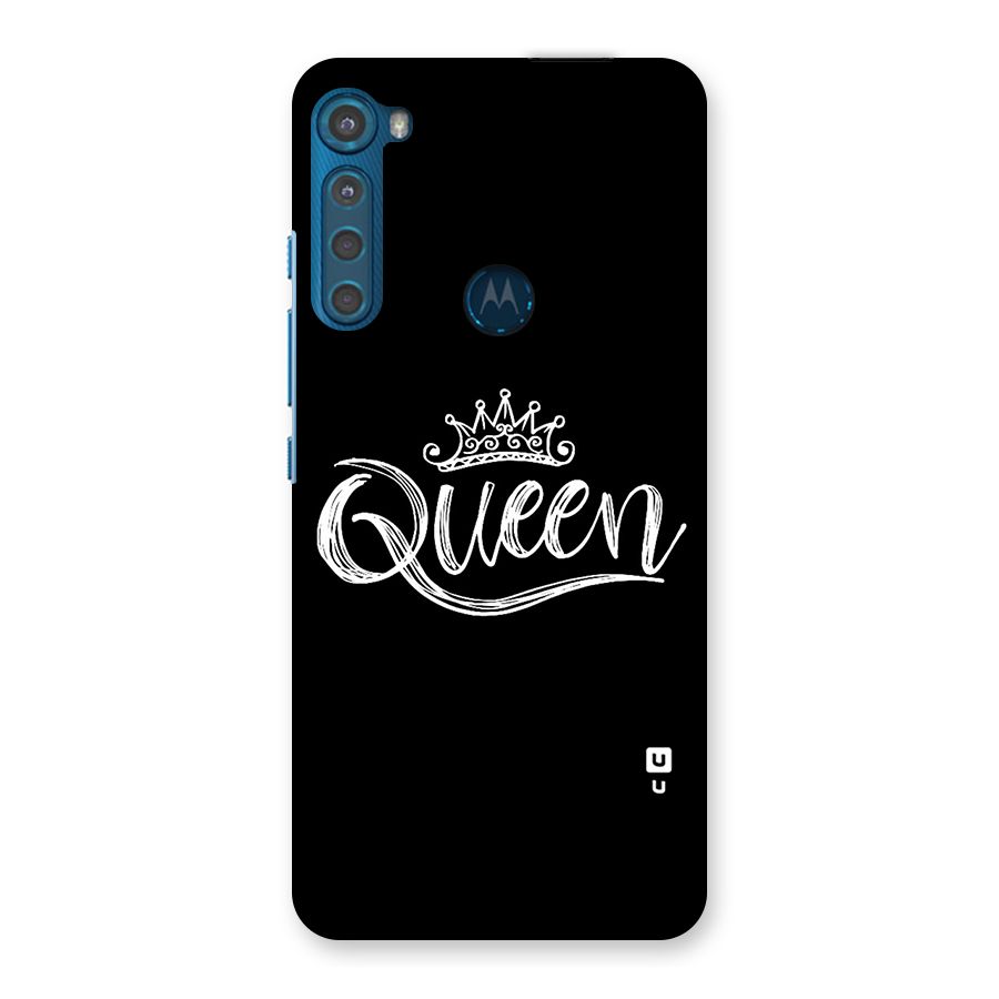 Queen Crown Back Case for Motorola One Fusion Plus