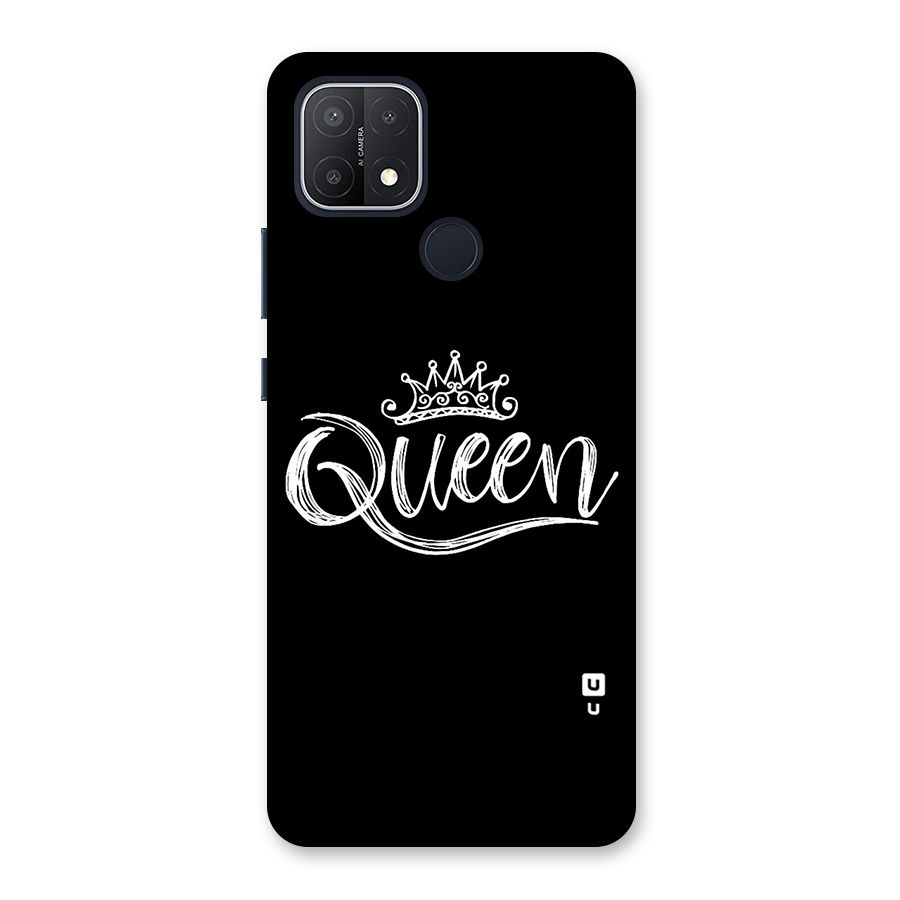 Queen Crown Back Case for Oppo A15