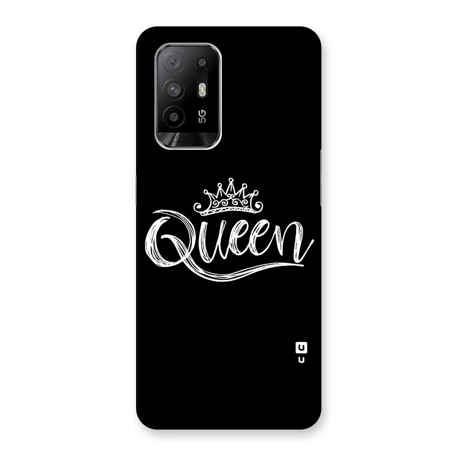 Queen Crown Back Case for Oppo F19 Pro Plus 5G