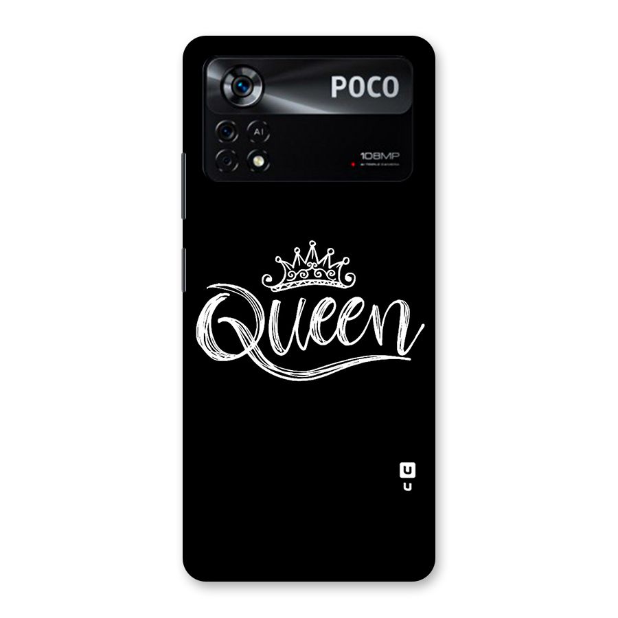 Queen Crown Back Case for Poco X4 Pro 5G