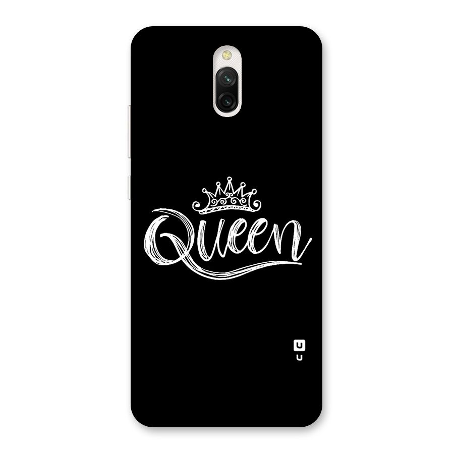 Queen Crown Back Case for Redmi 8A Dual
