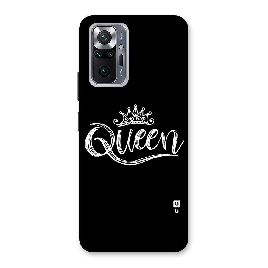Queen Crown Back Case for Redmi Note 10 Pro Max