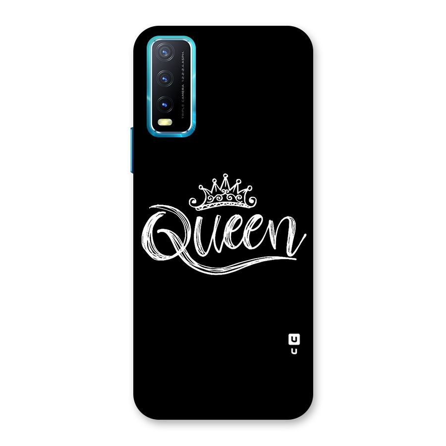 Queen Crown Back Case for Vivo Y20A