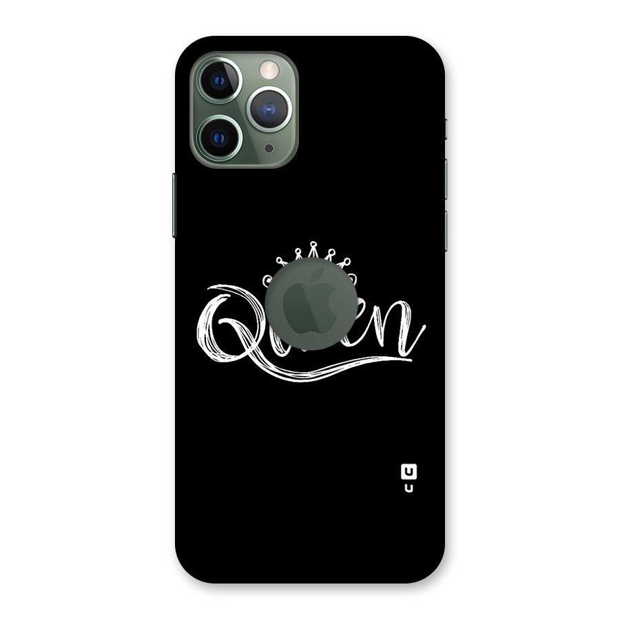 Queen Crown Back Case for iPhone 11 Pro Logo  Cut