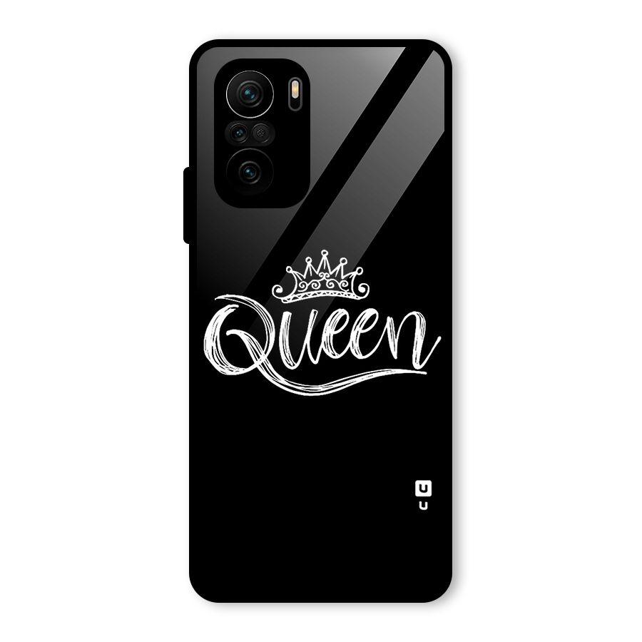 Queen Crown Glass Back Case for Mi 11X Pro