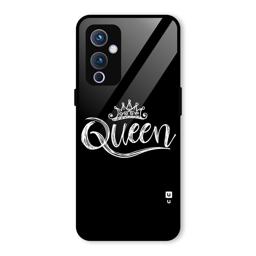 Queen Crown Glass Back Case for OnePlus 9