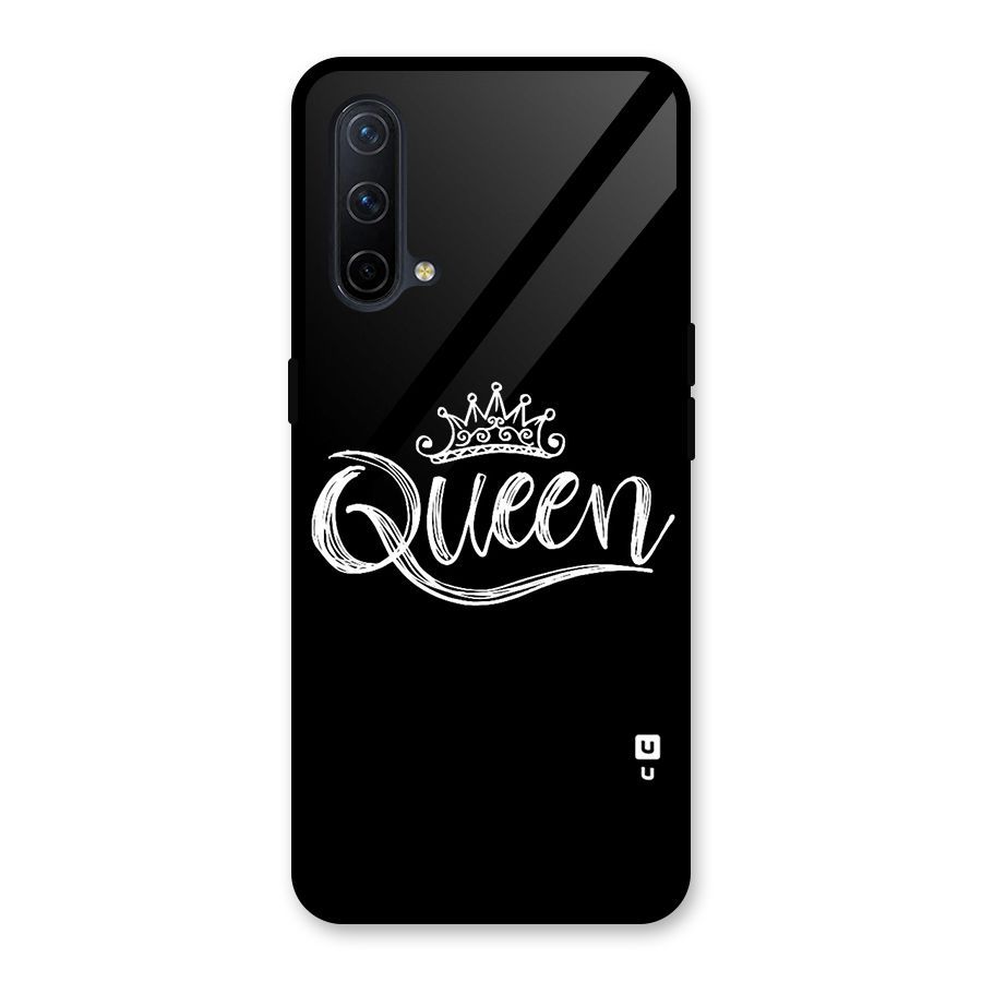 Queen Crown Glass Back Case for OnePlus Nord CE 5G