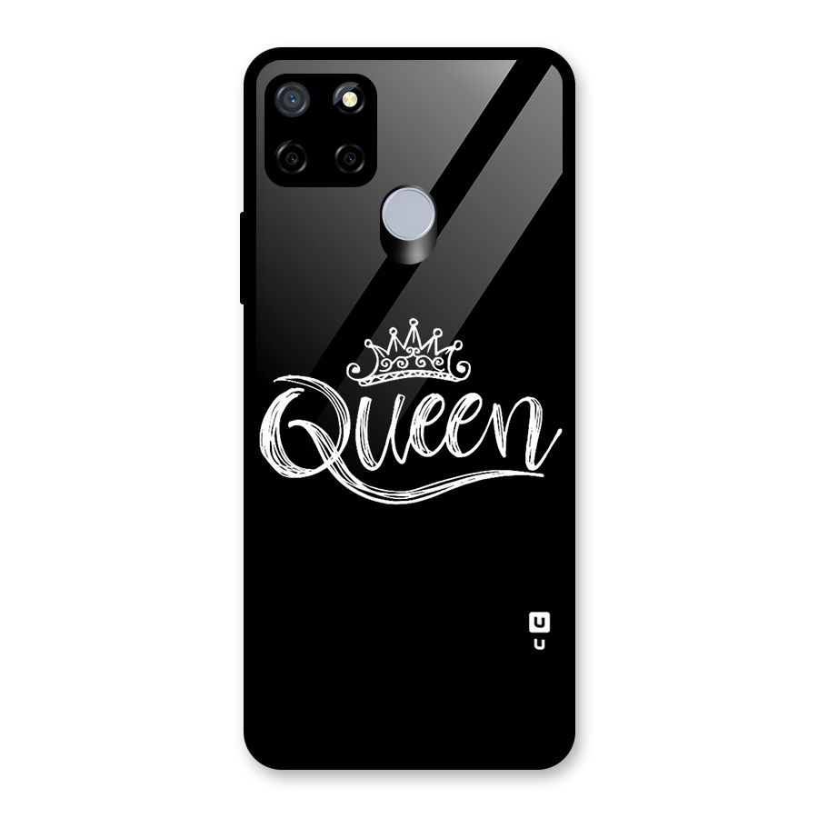 Queen Crown Glass Back Case for Realme Narzo 20