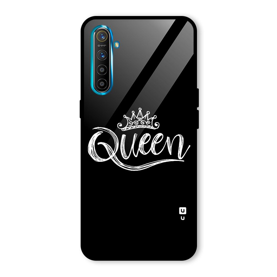 Queen Crown Glass Back Case for Realme X2