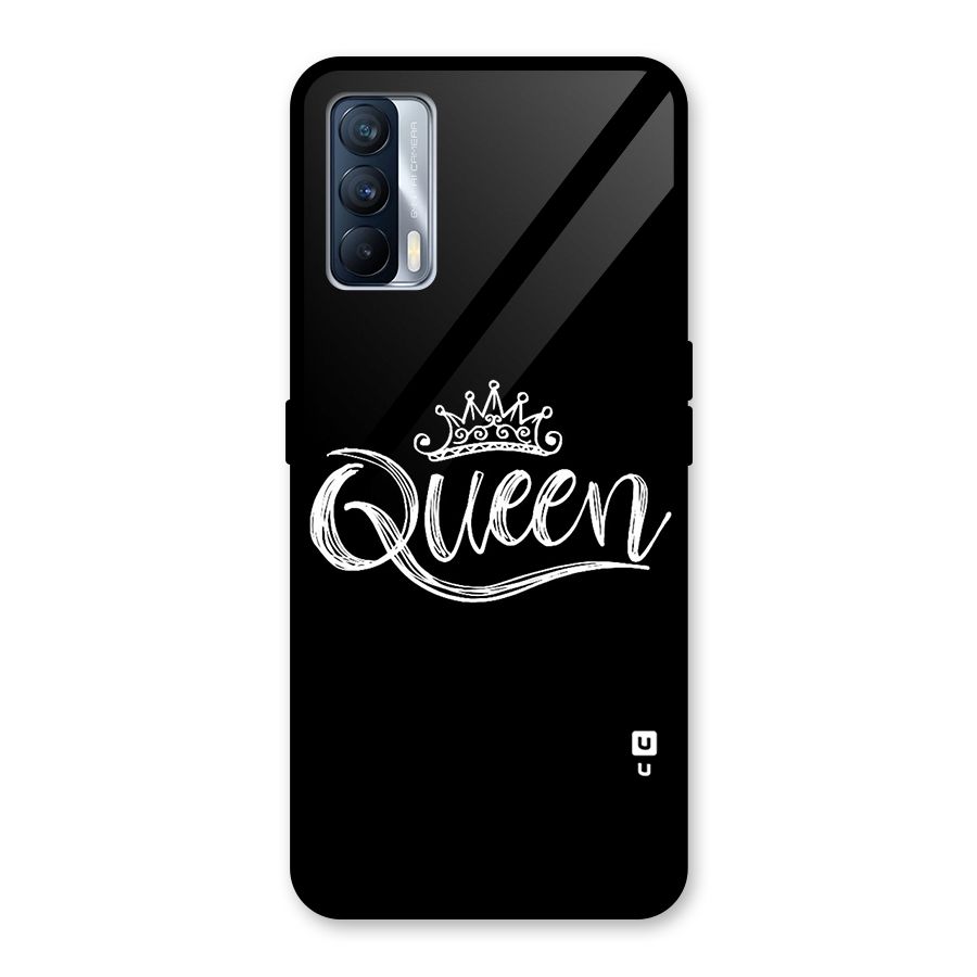 Queen Crown Glass Back Case for Realme X7