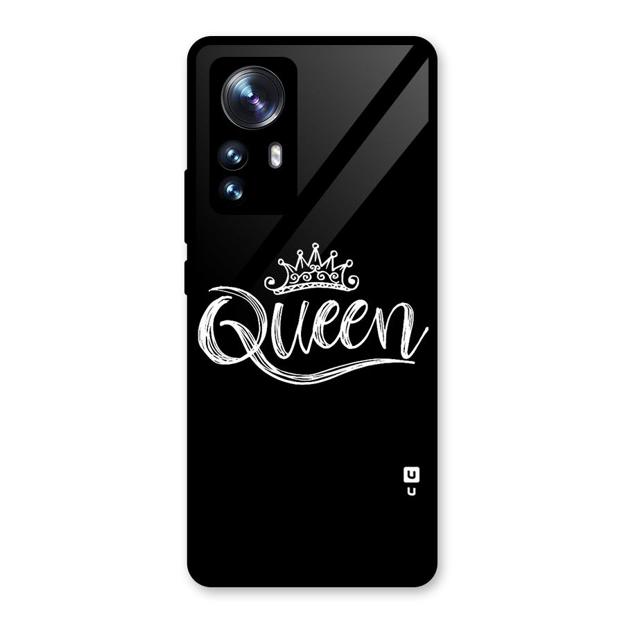 Queen Crown Glass Back Case for Xiaomi 12 Pro